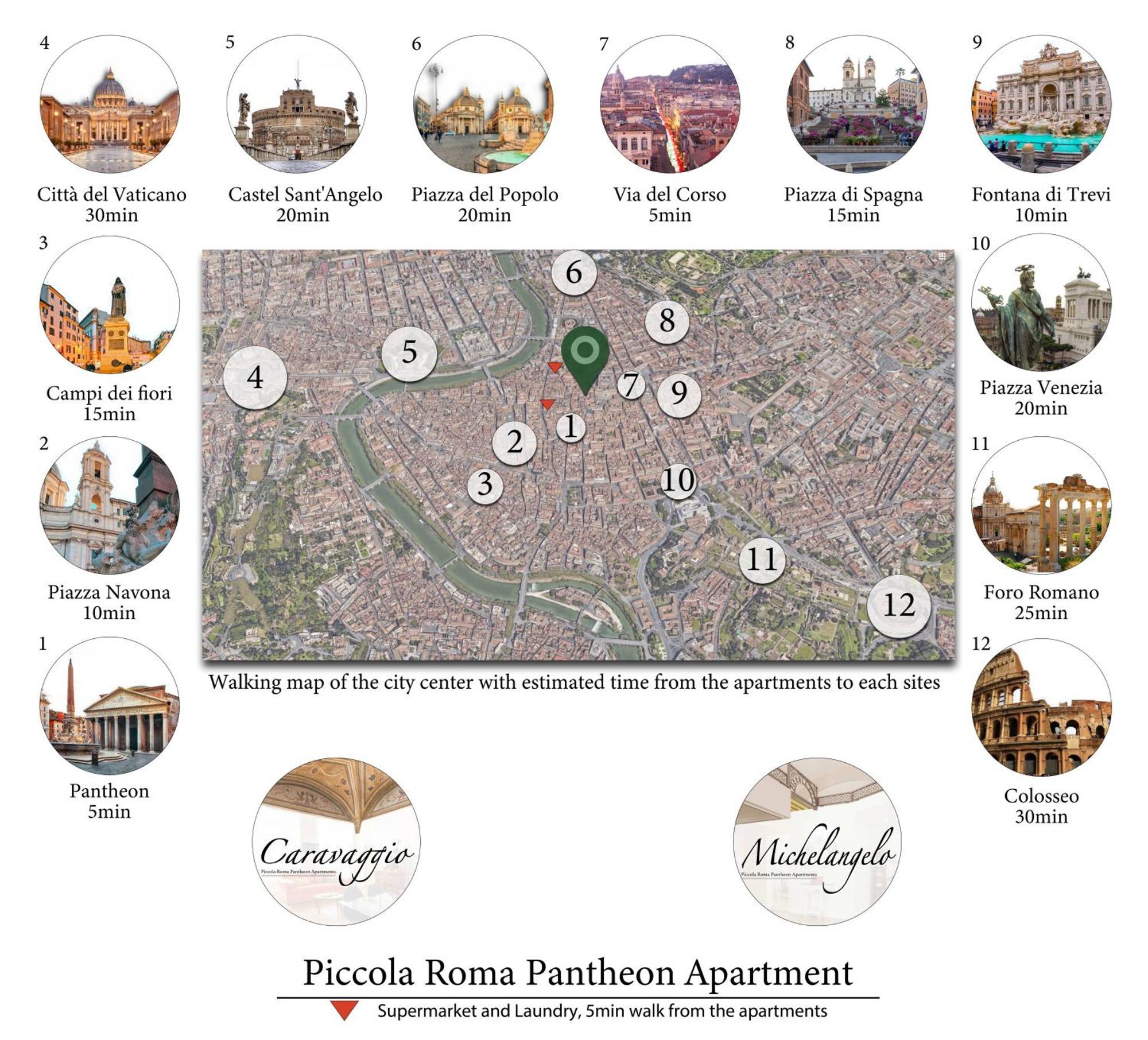 Pantheon Apartments - Piccola Roma Exteriör bild